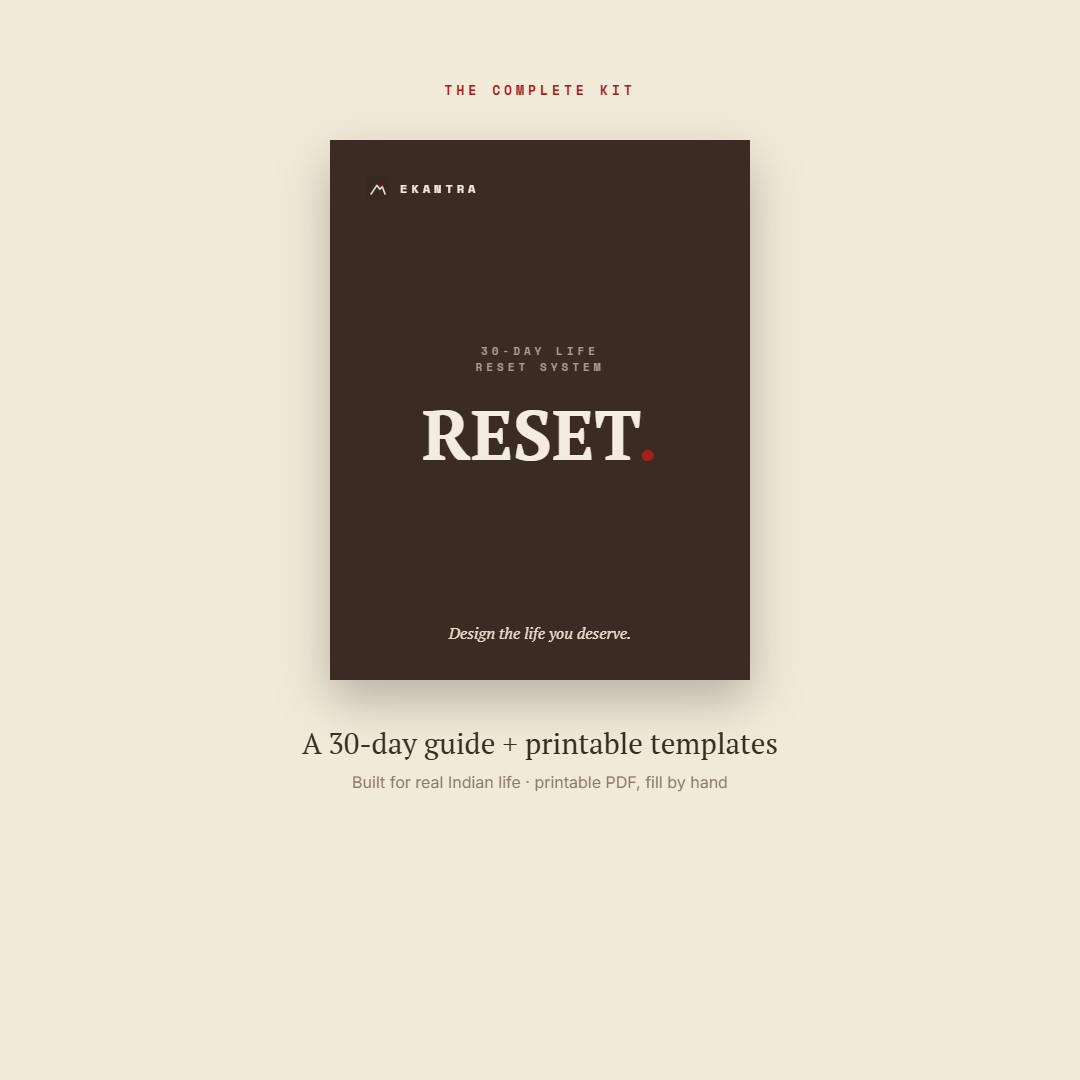 The 30-Day Life Reset System