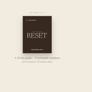 30-Day Life Reset Kit