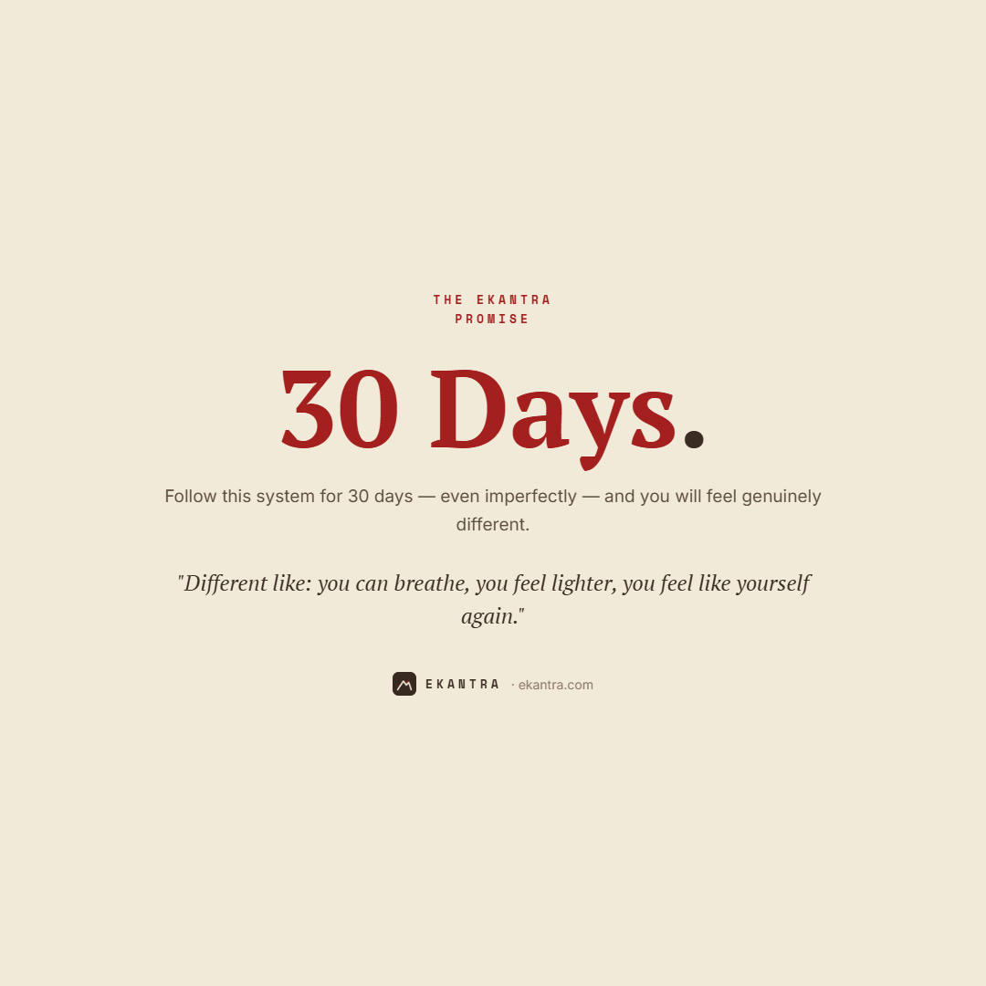 The 30-Day Life Reset System
