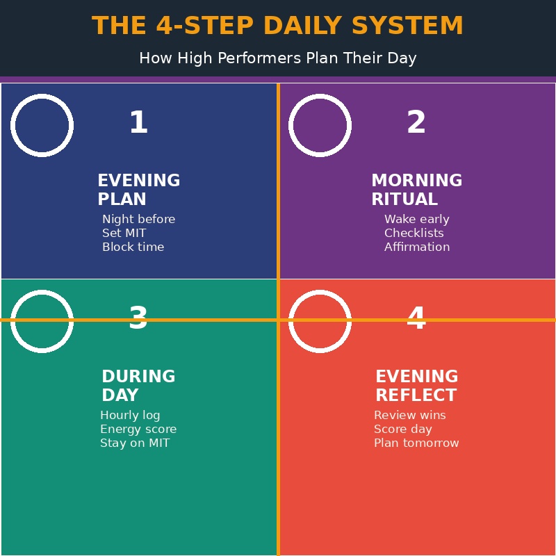 Daily Discipline Planner (Undated)